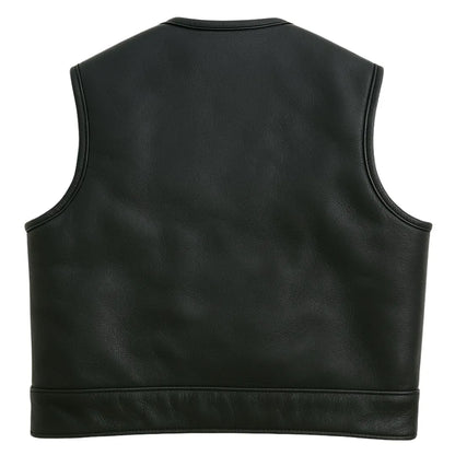 Legendary Lowlife Z Black Leather Club Vest