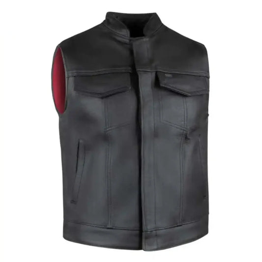 Legendary Reaper Men's Leather Club Vest
