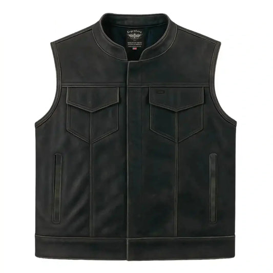 Legendary Reckless Outlaw Aged Leather Vest