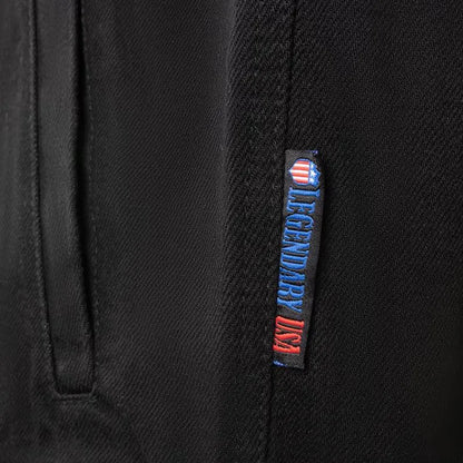 Legendary Revolution Men's Black Denim Vest