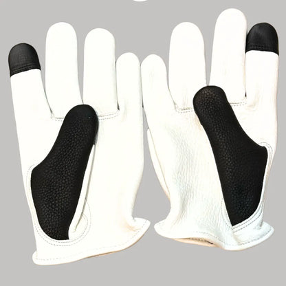 Spitfire White Touchscreen Gloves