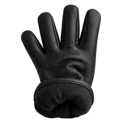 Fleece-Lined Deerskin Gloves