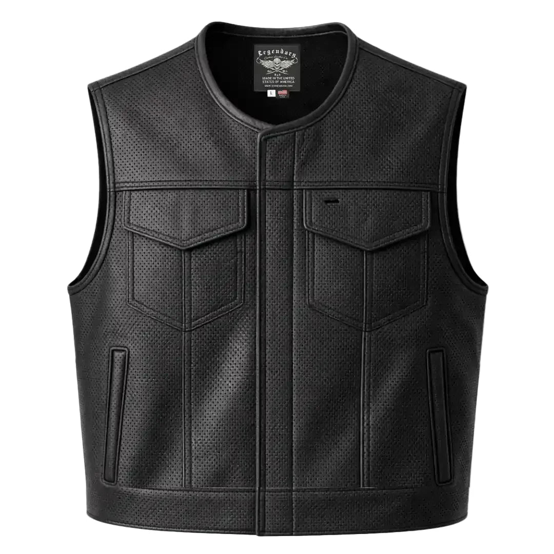 Legendary LowLife Perforated Leather Club Vest