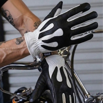 Spitfire White Touchscreen Gloves