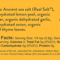 Real Salt® Organic Lemon Pepper (26 oz.)