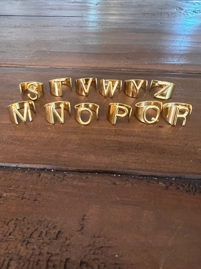 waterproof letter ring