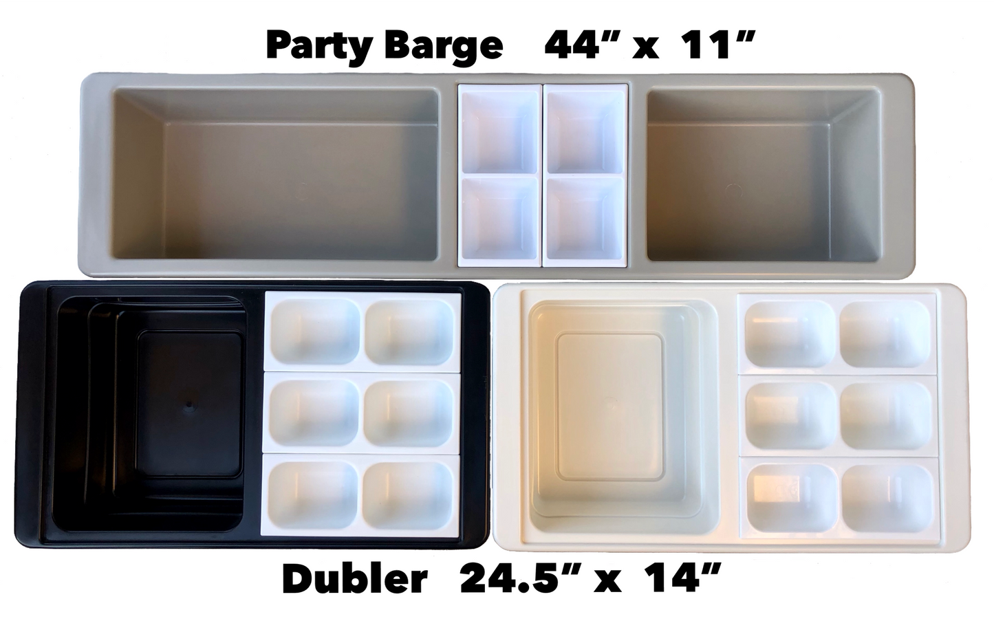 REVO Party Barge Cooler™ | Metallic Gray