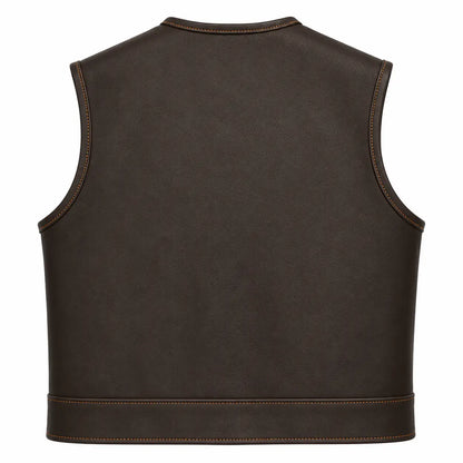 Legendary LowLife NCP Dark Chocolate Leather Vest