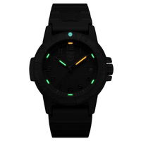 Leatherback SEA Turtle, 39 mm, Outdoor Watch, Blackout