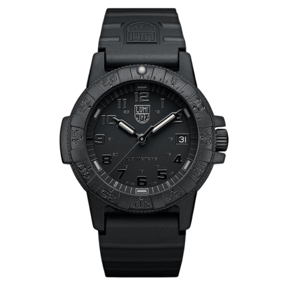 Leatherback SEA Turtle, 39 mm, Outdoor Watch, Blackout