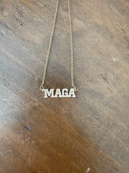 MAGA Bling Necklace