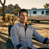 Michael Button-Up Shirt With Contrast Details // Navy Check // Contemporary Fit (Regular)