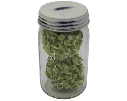 Antique White Shabby Chic Mason Jar Lids 4 Pack