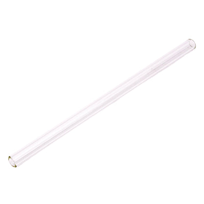 Medium 7 1/4" Glass Straws for Pint Mason Jars 4 Pack + Cleaner