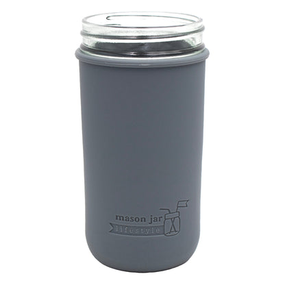 Silicone Sleeve for Pint & Half 24oz Ball Mason Jars