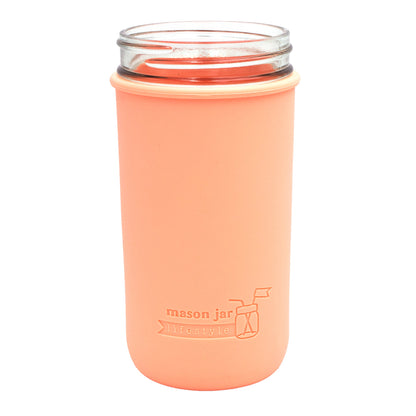 Silicone Sleeve for Pint & Half 24oz Ball Mason Jars