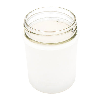 Silicone Sleeve for Regular Mouth Half Pint 8oz Mason Jars