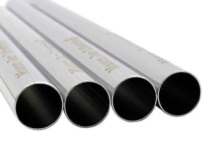 Medium 7 1/4" Stainless Steel Boba Straws for Pint Mason Jars