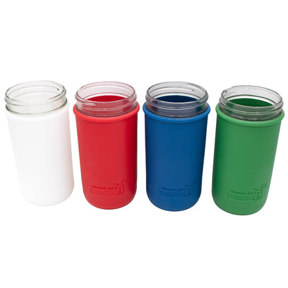 Silicone Sleeve for Pint & Half 24oz Ball Mason Jars