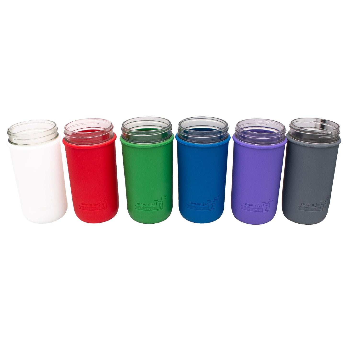 Silicone Sleeve for Pint & Half 24oz Ball Mason Jars