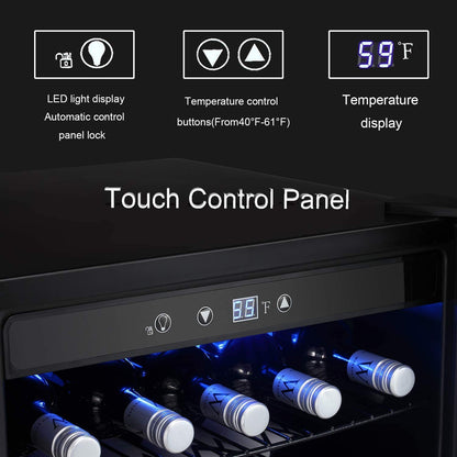 Matte Beverage Refrigerator and Cooler W58128H