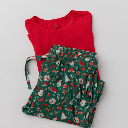 Christmas Blessings Men’s Pajama Set – 2024 Edition (Red) – Final Stock