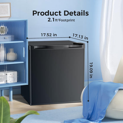 2.6\3.2 cu. ft Mini Fridge with Freezer