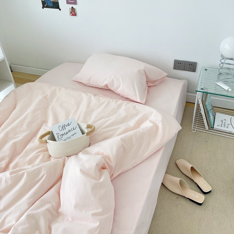 Mixed Color Bedding Set / Barbie Pink + Pastel Pink