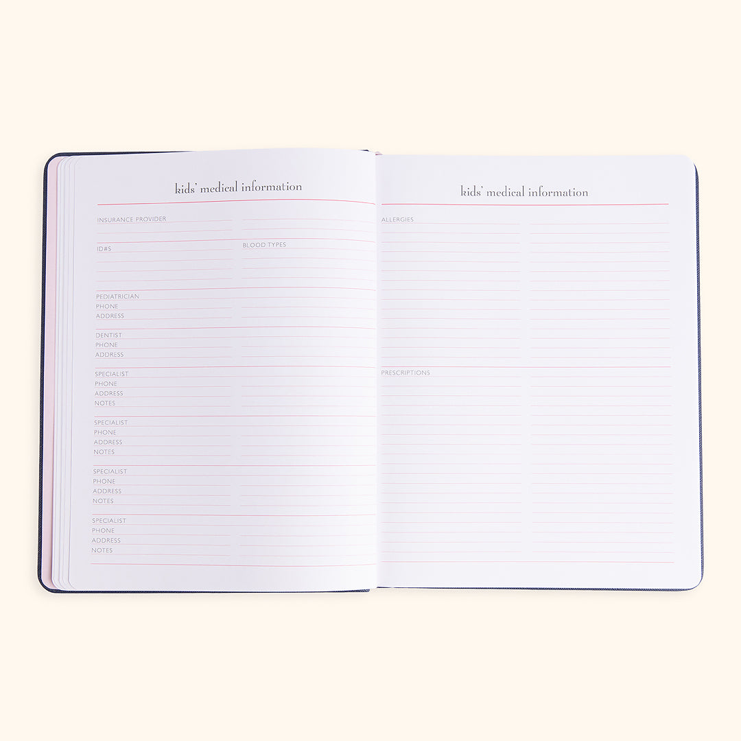 Mom Agenda Desktop 12-Month Planner 2026
