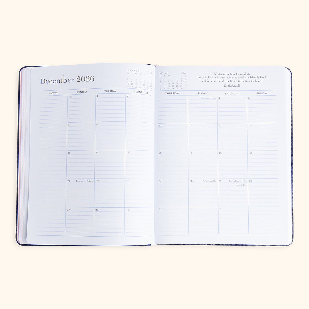 Mom Agenda Desktop 12-Month Planner 2026