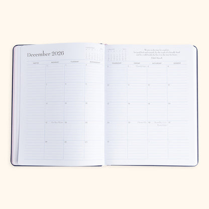 Mom Agenda Desktop 12-Month Planner 2026