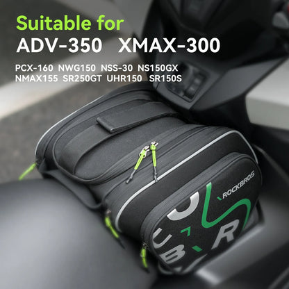 Motorcycle Tank Bag Helmet Bag 12L With Rain Cover