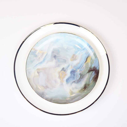 Blue Cloud Plate-Set of 4