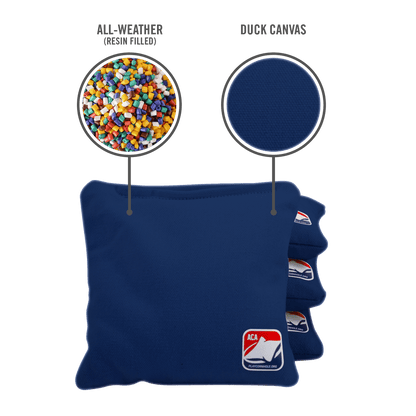 Navy Blue Daily 66x Cornhole Bags