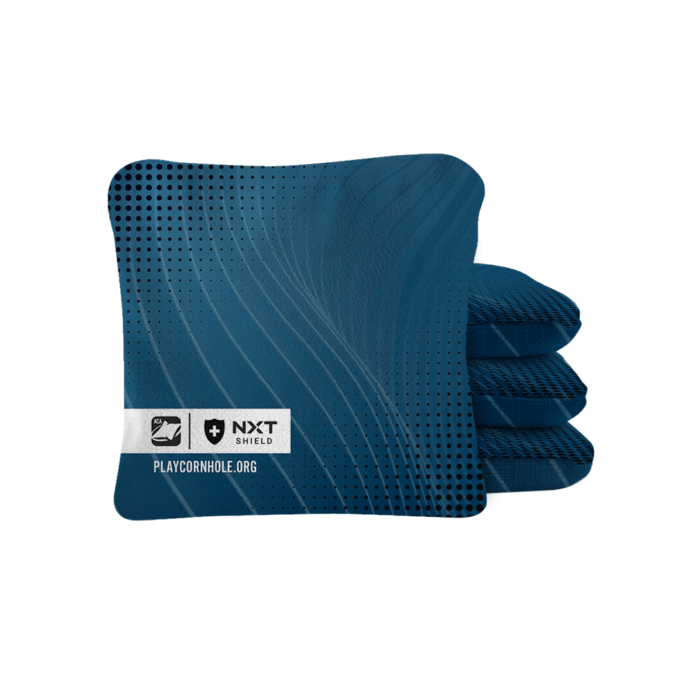 Navy NXT Shield Cornhole Bags