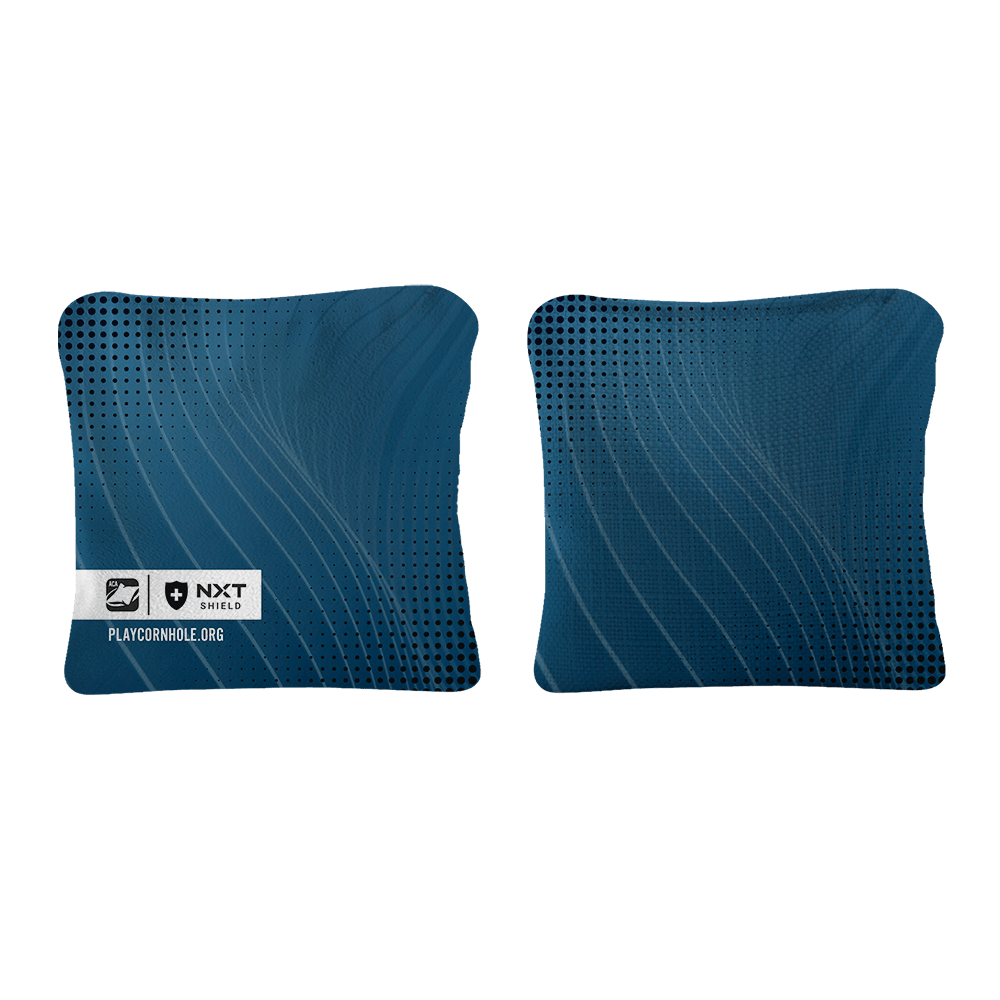 Navy NXT Shield Cornhole Bags