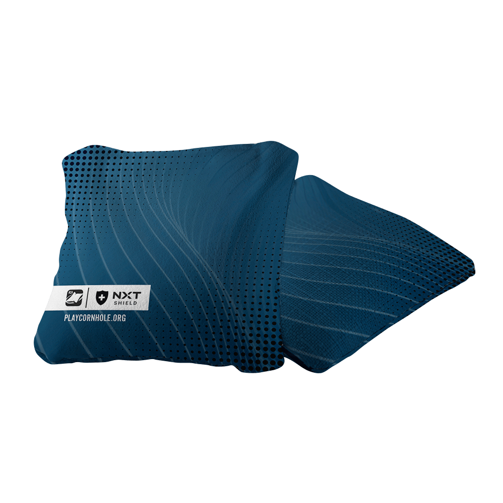 Navy NXT Shield Cornhole Bags