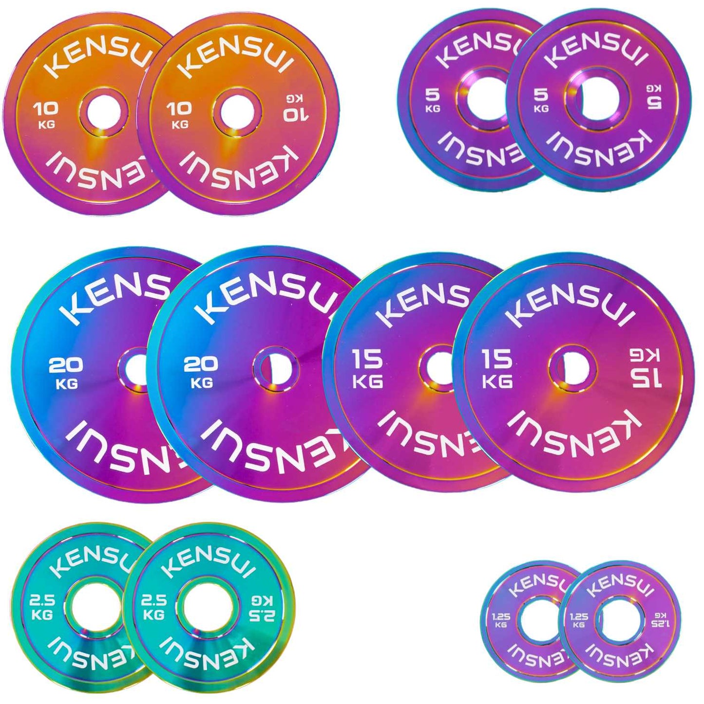 CHROMAFORGE™ Calibrated Weight Plates (KG)