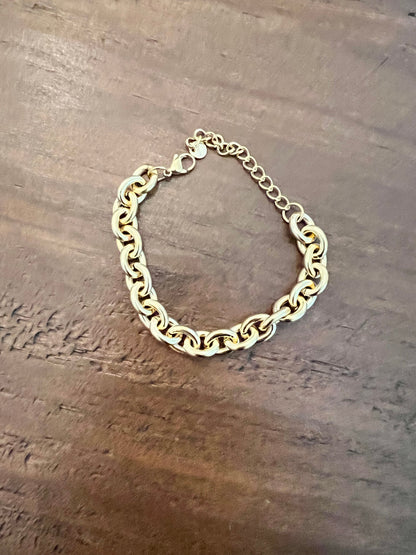 chunky link bracelet