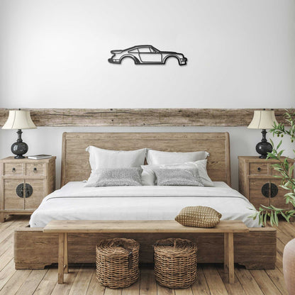 Metal Wall Art Nine Thirty Silhouette
