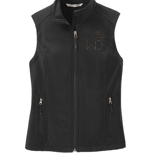 Wranglin' Daisies Brand Soft Shell Vest