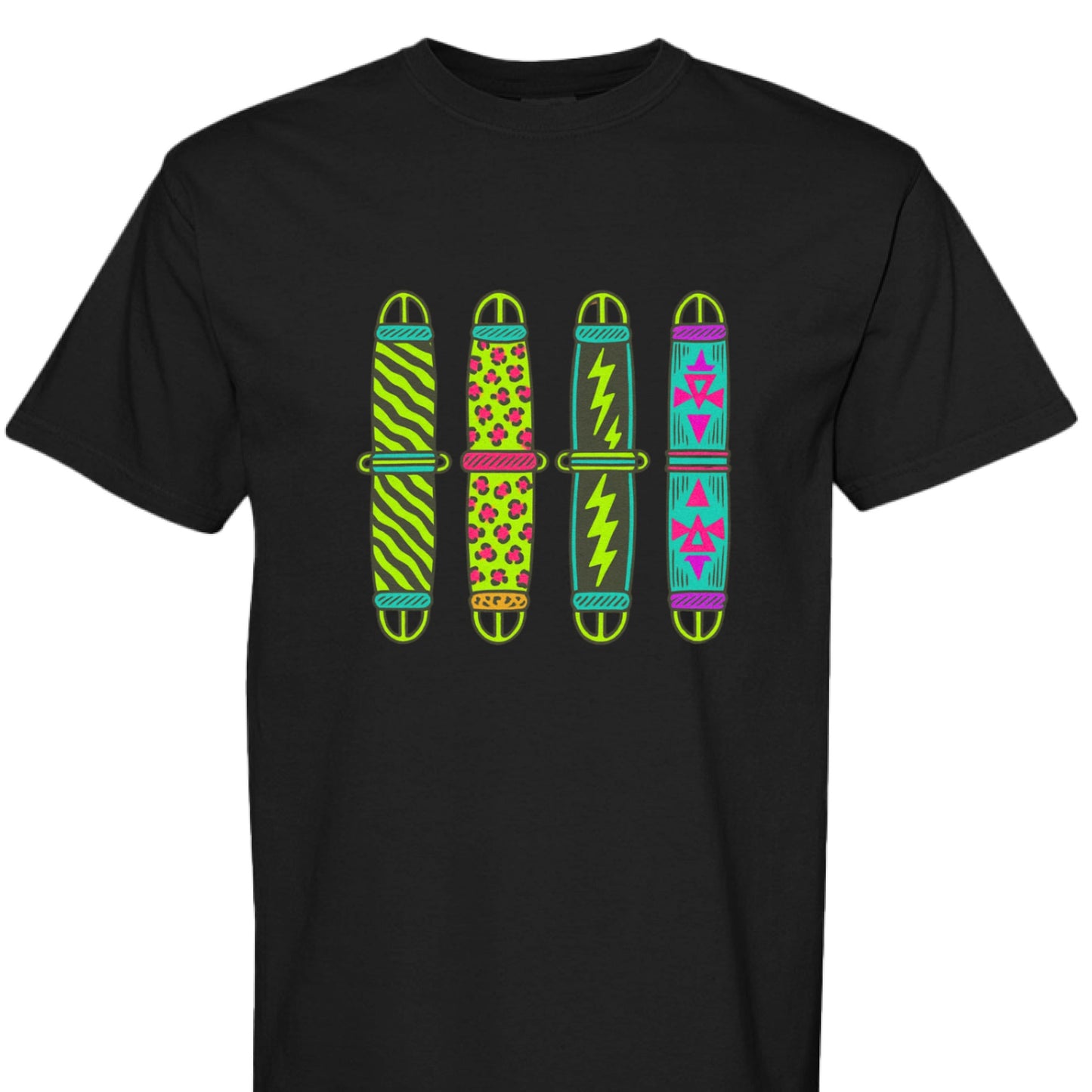 neon cinches-cc tee
