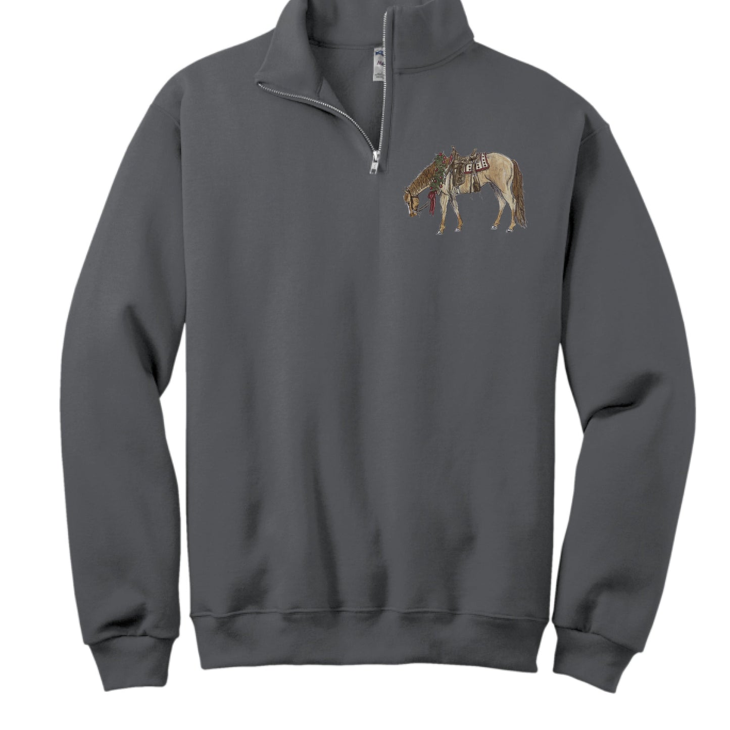 Holiday Pony Quarter Zip