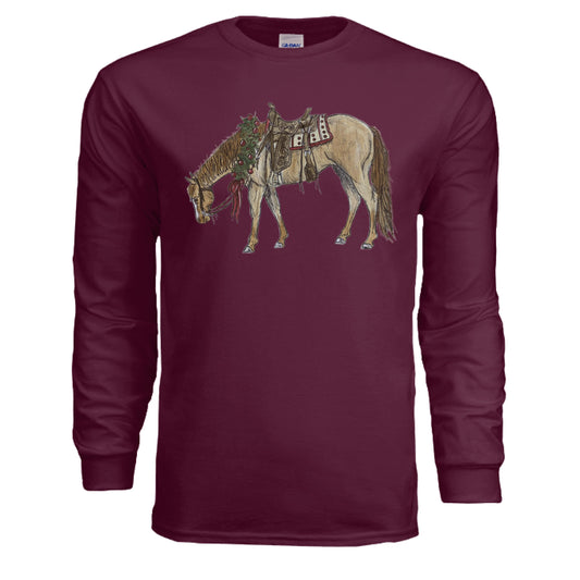 Holiday Pony LS tee