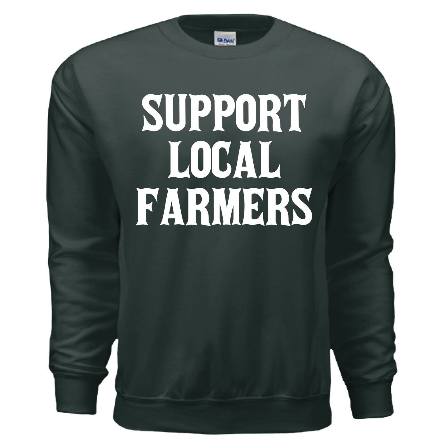 Support Local Farmers Crewneck