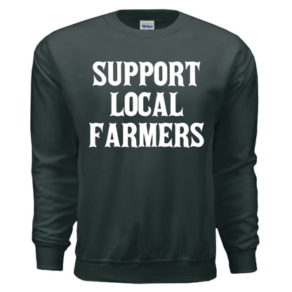 Support Local Farmers Crewneck