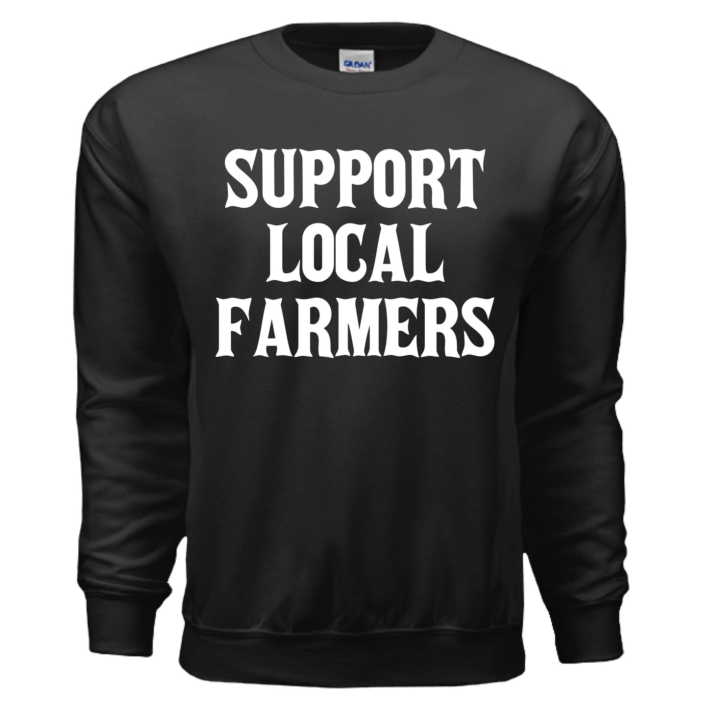 Support Local Farmers Crewneck
