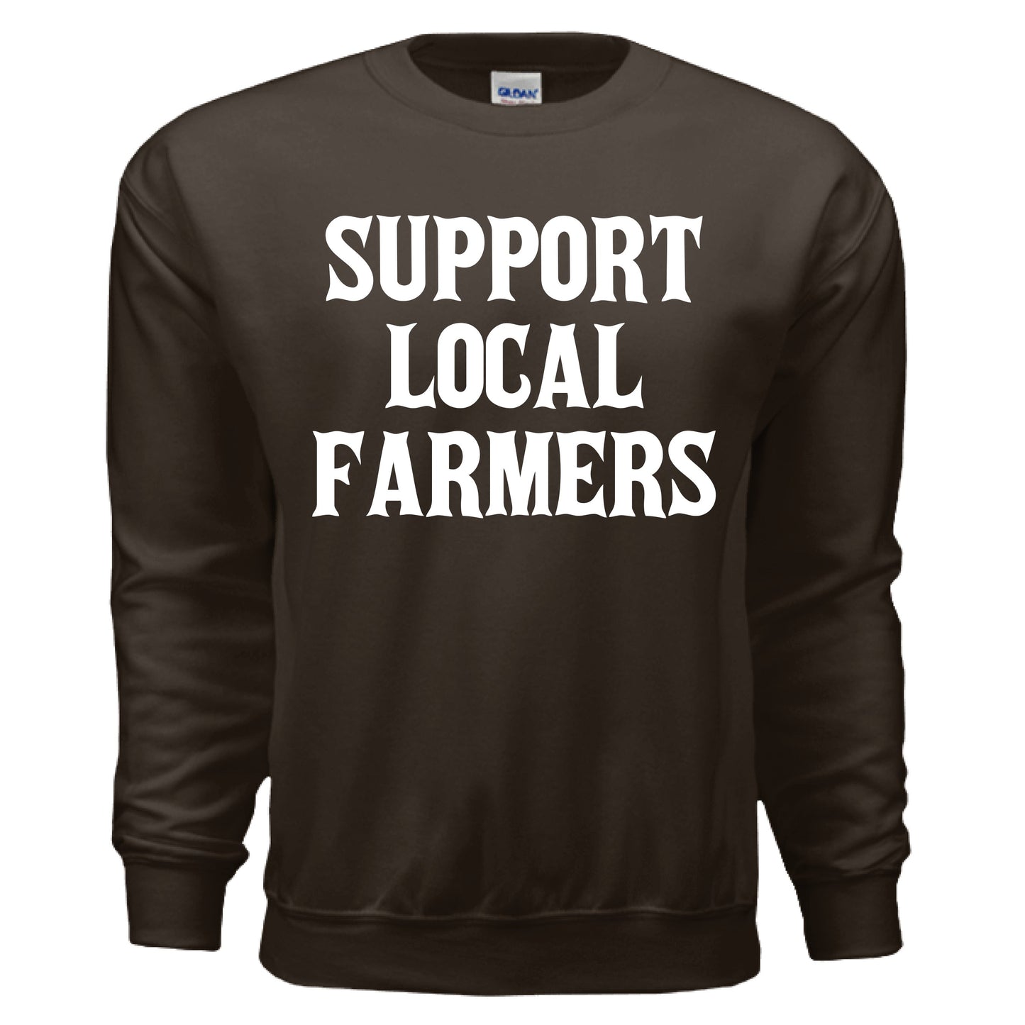 Support Local Farmers Crewneck