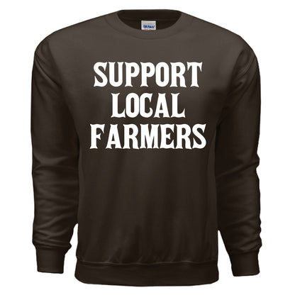 Support Local Farmers Crewneck