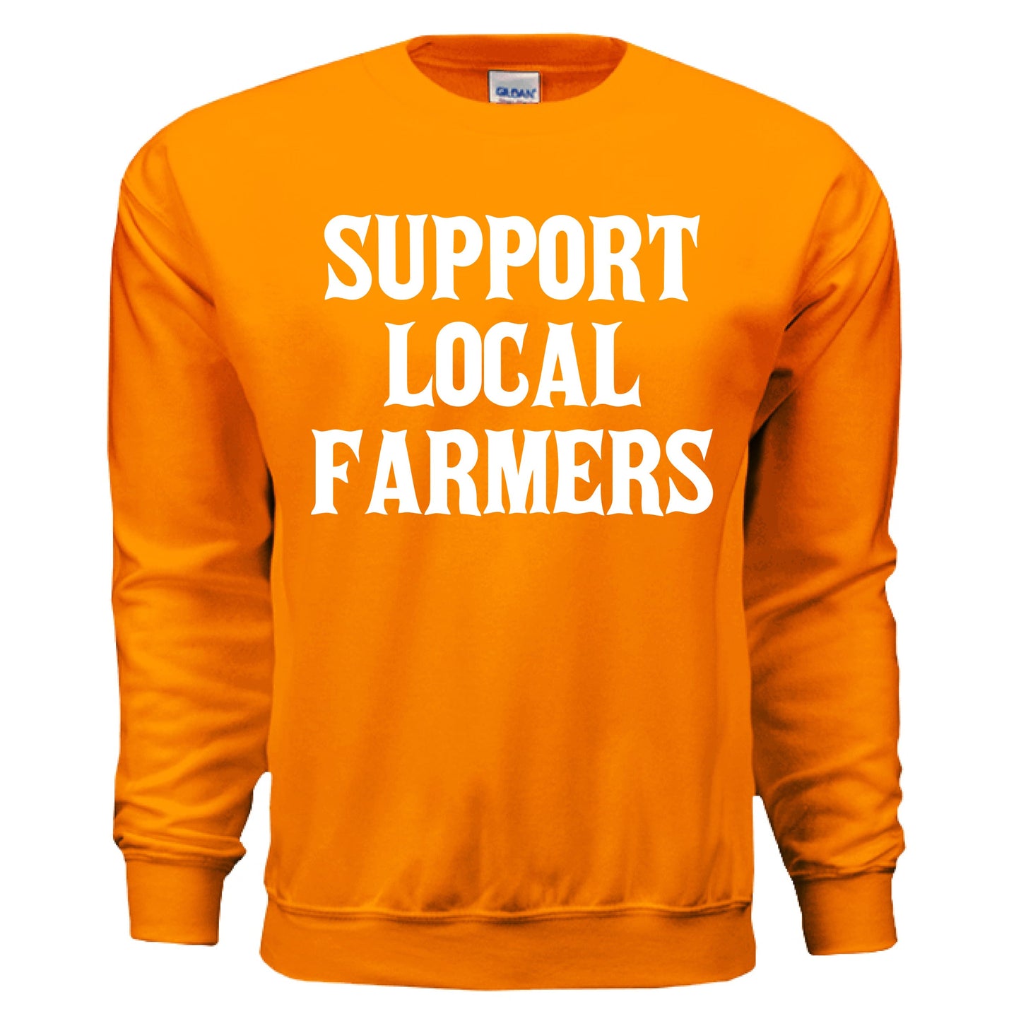 Support Local Farmers Crewneck